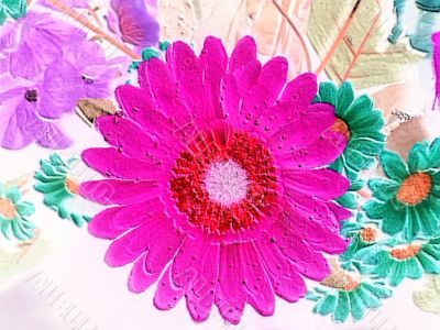 flower cool pink