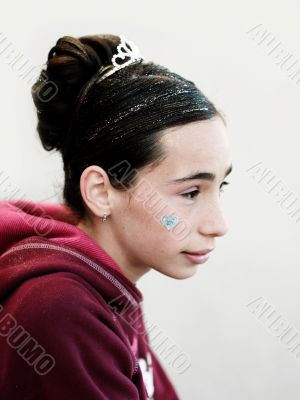 Girl with a crown