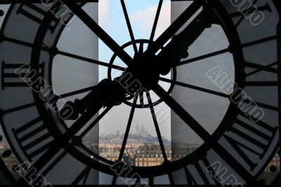 Clock at the Orsay Museum
