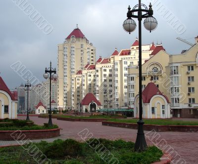 Cityscape of Kiev, Ukraine