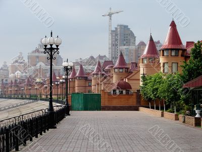Cityscape of Kiev, Ukraine