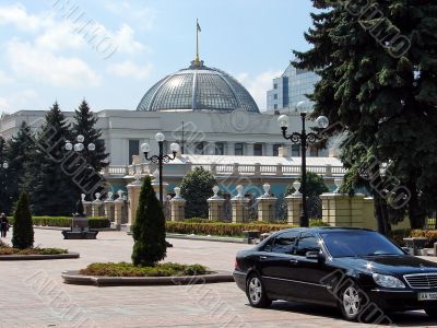 Cityscape of Kiev, Ukraine