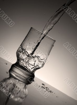 Jet of water