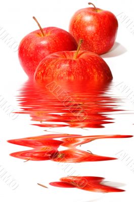 three apple