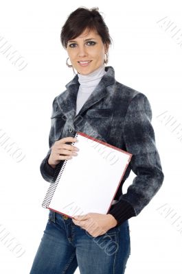 attractive and elegant business woman