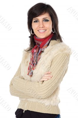 attractive and elegant business woman