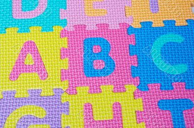 letters of colors of the alphabet