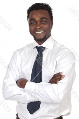 attractive african businessman