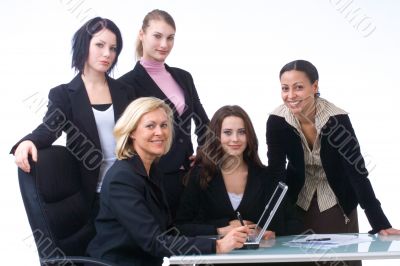 business people at work