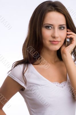 woman on the phone
