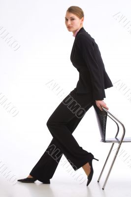 smiling business woman