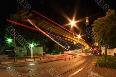 Night Traffic in Motion