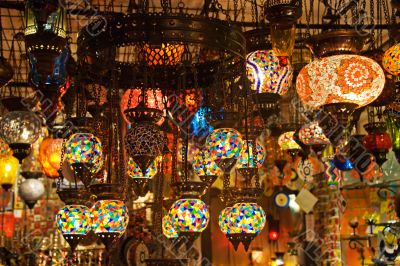 Turkish lamps