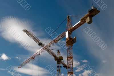 Heavy Duty Construction Crane