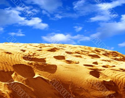 Sand and sky