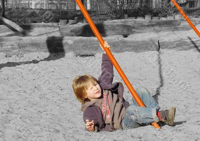 on the playground