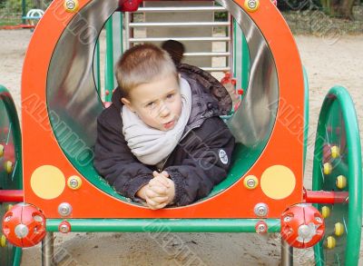 on the playground