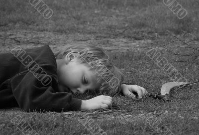 sleeping outdoor
