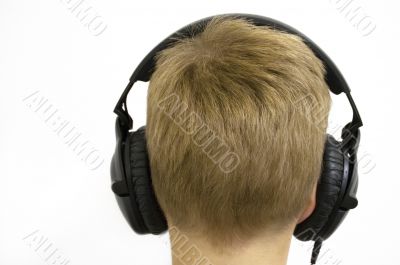 Boy with Headphones