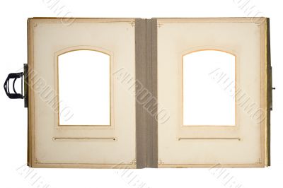 Old Photo Album for 2 Pictures