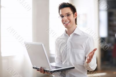male notebook