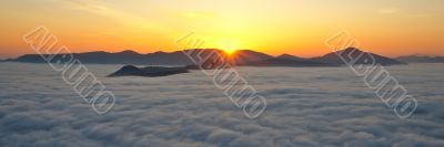 Spring sunrise