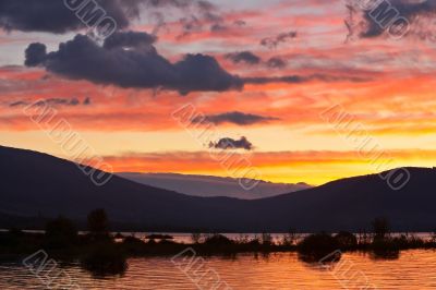 Colorful sunrise