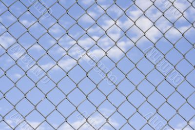 fence sky