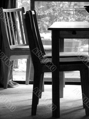 Chairs in Black and White