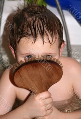 take a bath