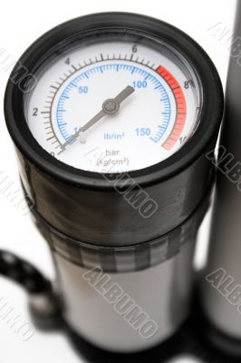 Air Pressure Gauge - Close View