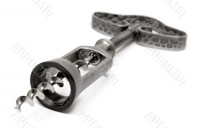 Rustic Corkscrew - Front-Side View