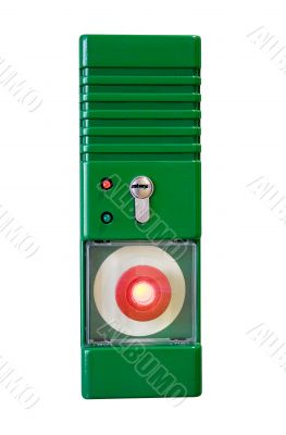 Emergency Button w/ Path - Front View