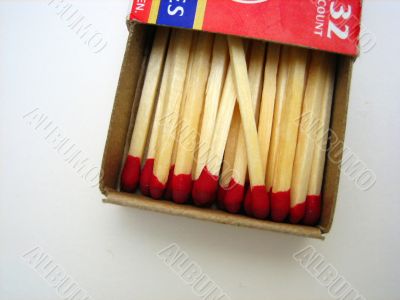 Box of matches