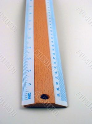 ruler and tape