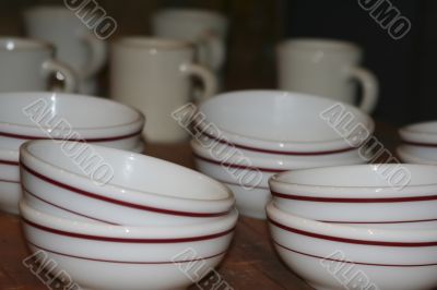 old dishes