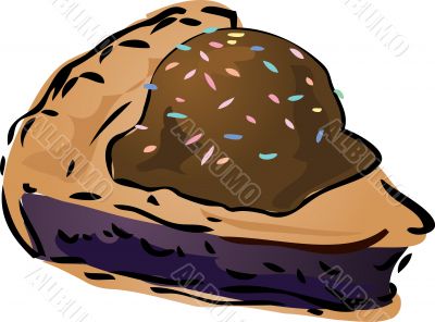 Pie sketch