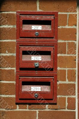 mail boxes