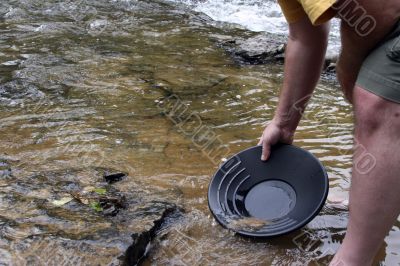 gold panning