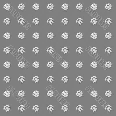 aluminum plate with security screws