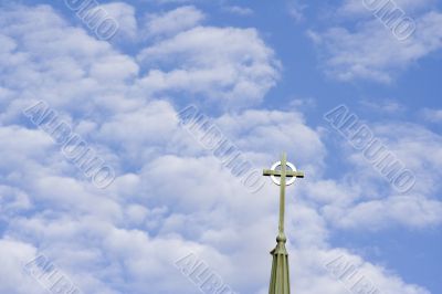 cloudy cross