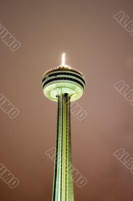 skylon tower night