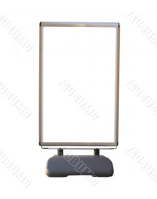 blank sign