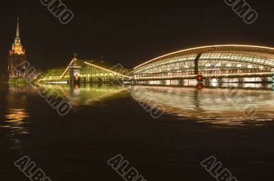 bridge under water