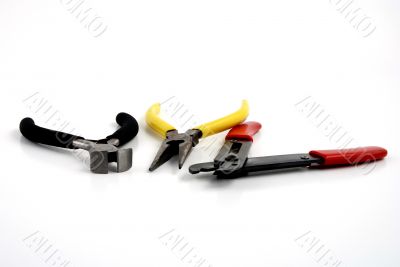 Pliers and wire cutters