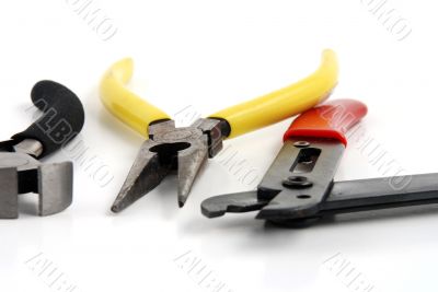 Pliers and wire cutters