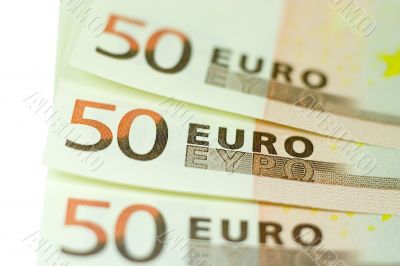 Fifty Euro Banknotes