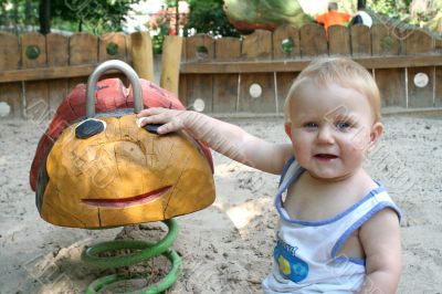 On the playground