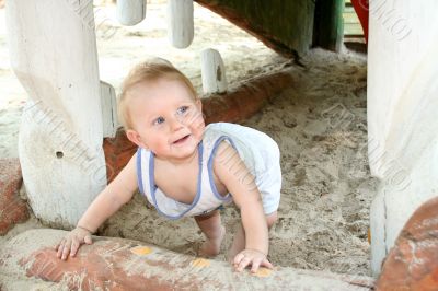 on the playground