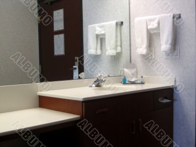 Bathroom hotel room